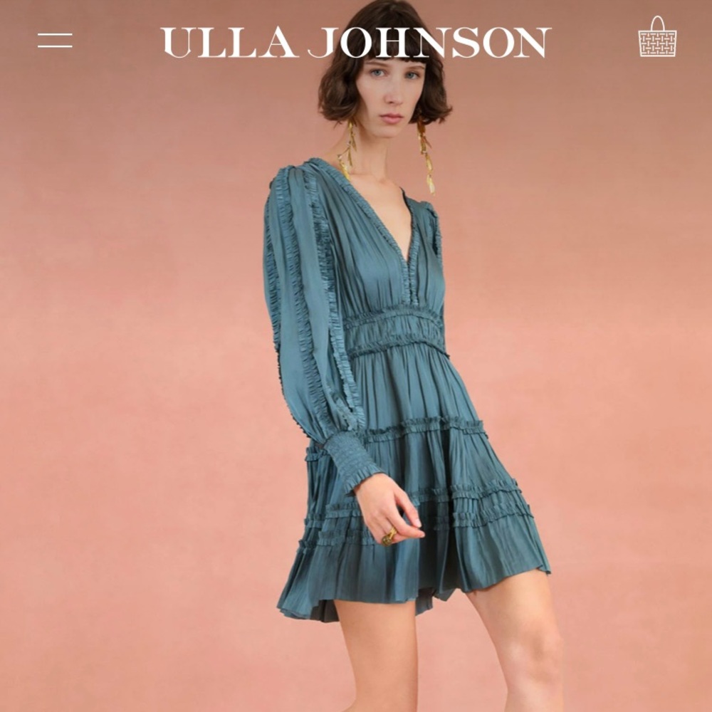Ulla Johnson Gemma Dress - Atlantic